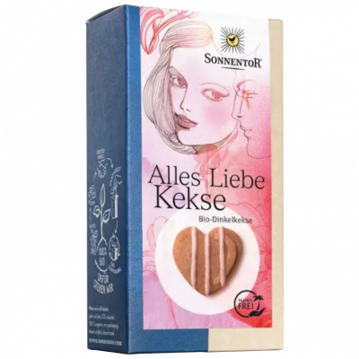 (VB) Alles Liebe Dinkelkekse mit Erdbeeren (125gr)